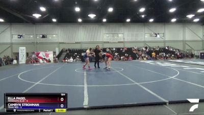 164 lbs Quarters & 1st Wb (16 Team) - Ella Pagel, Minnesota Blue vs Camryn Strohman, Texas Red