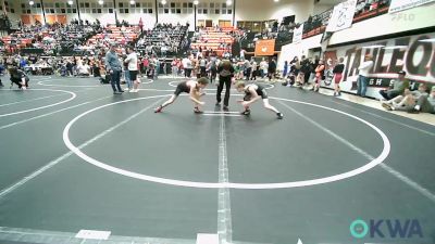 80 lbs 5th Place - Kayden Lowry, Grove Takedown Club vs Aiden Turner, Wagoner Takedown Club