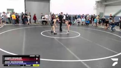 132 lbs Round 1 - Anan Siackhasone, Avalanche Wrestling Association vs Joseph Spangler, Pioneer Grappling Academy