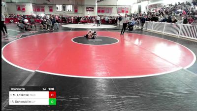 113 lbs Round Of 16 - Michael Leskoski, Taunton vs Alex Schaeublin, Saint John's Prep