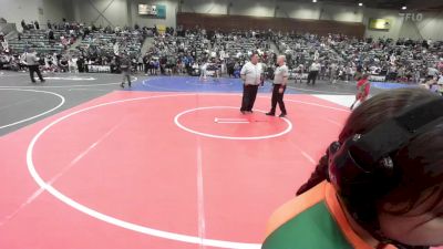 130 lbs Quarterfinal - Josylyn Glass, Elk Grove Wr Ac vs Liam Abe, Fallon Outlaws WC