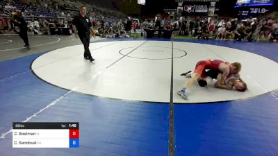 88 lbs Rnd Of 32 - Charlie Boelman, Iowa vs Cooper Sandoval, Nevada