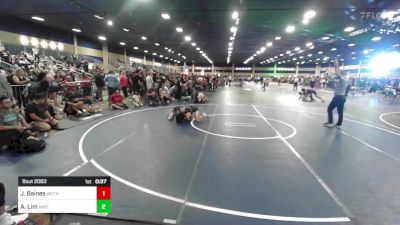 113 lbs Consi Of 64 #2 - Jeré Baines, Methods Wrestling vs Aden Lim, Aniciente TC