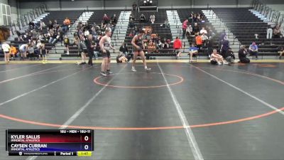 16U-11 lbs Round 2 - Kyler Sallis, Immortal Athletics vs Caysen Curran, Immortal Athletics