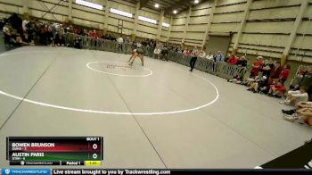126 lbs Finals (2 Team) - Bowen Brunson, Idaho vs Austin Paris, Utah