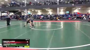 70 lbs Round 3 (6 Team) - Sawyer Lauber, Archbold vs Maverick Malott, Perkins