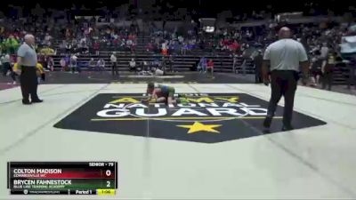 79 lbs Champ. Round 2 - Brycen Fahnestock, Blue Line Training Academy vs Colton Madison, Edwardsville WC