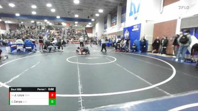 132 lbs Cons. Round 4 - Jimmey Tank Loya, Downey vs Ivan Cerpa, Sonora (La Habra)