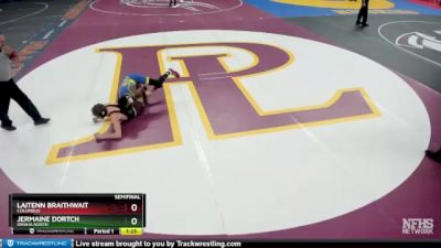 Semifinal - Laitenn Braithwait, Columbus vs Jermaine Dortch, Omaha North