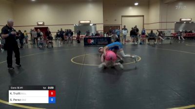 110 lbs Cons 16 #1 - Kylin Ivory Truitt, BullTrained Wrestling vs Sarah Perez, Arizona Girls Wrestling