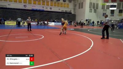 157 lbs Semifinal - Mike D'Angelo, Princeton vs Garett Hammond, Drexel