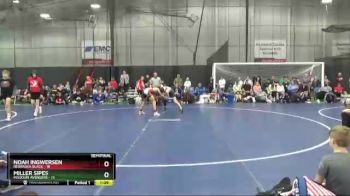 120 lbs Semis & 1st Wrestleback (8 Team) - Noah Ingwersen, Nebraska Black vs Miller Sipes, Missouri Avengers