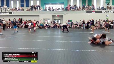 160 lbs Round 4 (6 Team) - Brian De Morais, Georgia United vs Jose Garcia, Tallahassee War Noles