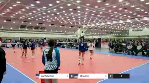VA Volleyball vs EC power - 2022 JVA Charm City Challenge presented by Nike