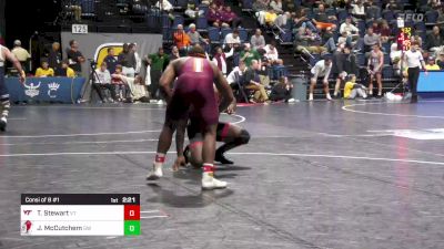 197 lbs Consi Of 8 #1 - Tj Stewart, Virginia Tech vs Josh McCutchem, Gardner Webb