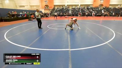 141 lbs Cons. Semi - Culley Bellino, Cortland State vs Xavier Pena, Centenary (NJ)