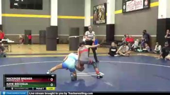 82 lbs Placement - Mackinzie Brewer, Missouri Black vs Katie Biscoglia, FEWTeamIowa