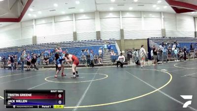 160 lbs Cons. Round 5 - Tristin Greene, OH vs Jack Willen, OH