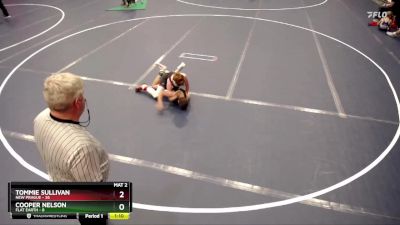 88 lbs Quarterfinals (8 Team) - Tommie Sullivan, New Prague vs Cooper Nelson, Flat Earth