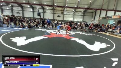 126 lbs Cons. Round 2 - Jose Soto, WA vs Harley Brady, OR