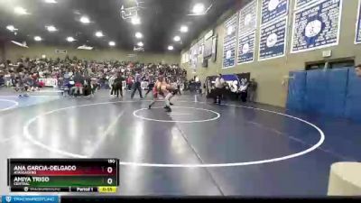 150 lbs Cons. Round 2 - Amiya Trigo, Central vs Ana Garcia-Delgado, Atascadero