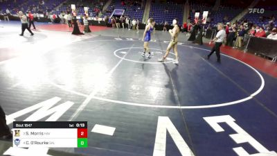 138 lbs Quarterfinal - Shea Morris, Haverhill vs Caleb O'Rourke, Salem, NH