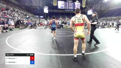 120 lbs Rnd Of 128 - Hunter Samora, New Mexico vs Carson Doolittle, Iowa