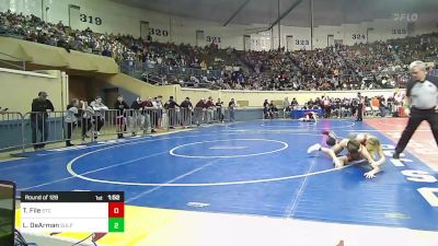 128 lbs Round Of 128 - Tyler File, Sallisaw Takedown Club vs Landy DeArman, Sulphur