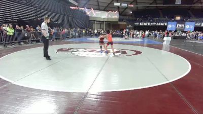 67 lbs Cons. Round 6 - Garen Johnson, FordDynastyWrestlingClub vs DeLand Brown, Auburn A-Team