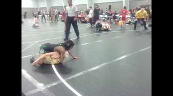 76 lbs Round 4 (8 Team) - Greyson McDonald, Florida Scorpions vs Kason Wesby, East Coast Elite