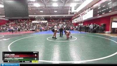 217 lbs Cons. Round 1 - Navarro Fernando, El Cerrito High School vs John Carr, Kelseyville High School