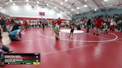 65-68 lbs Round 1 - Stockton Smith, Platte Valley Jr. Wrestling vs Easton Reynolds, Junior Bulldogs