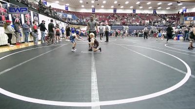 46 lbs Quarterfinal - Kasen Fuller, Comanche Takedown Club vs Barrett Jones, Bridge Creek Youth Wrestling