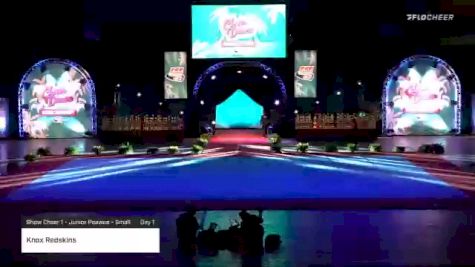 Knox Redskins [2020 Show Cheer 1 - Junior Peewee - Small Day 1] 2020 Pop Warner National Cheer & Dance Championship