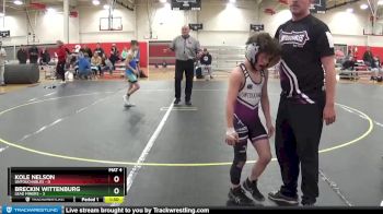 72 lbs Round 3 (4 Team) - Breckin Wittenburg, Lead Miners vs Kole Nelson, Untouchables