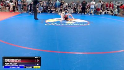 138 lbs Champ. Round 1 - Tyler Fleshman, Shelton Wrestling Club vs Alec Fraser, Askeo International Mat Club