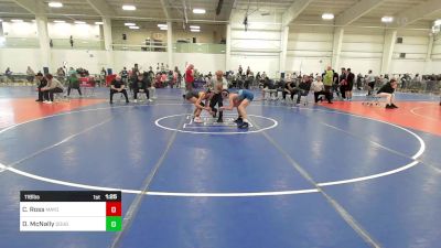 118 lbs Quarterfinal - Chloe Ross, Mayo Quanchi WC vs David McNally, Doughboys WC