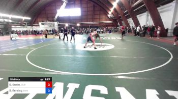 138 kg 5th Place - Gregory Green, Journeymen vs Sam Gehring, Askren Wrestling Academy