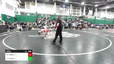 190 lbs Semifinal - Greyson Meak, Cold Spring Harbor vs Tavio Hoose, Southwestern