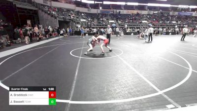 115 lbs Quarterfinal - Ajay Braddock, CIWC Team Intensity vs Jackson Bassett, Team St. Louis