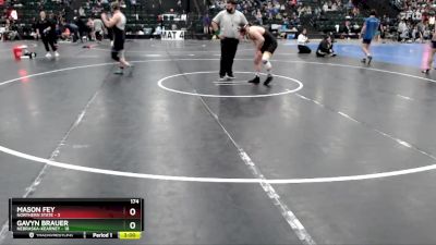 174 lbs Finals (2 Team) - Mason Fey, Northern State vs Gavyn Brauer, Nebraska-Kearney