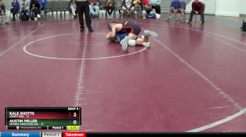 159 lbs Round 1 (8 Team) - Kale Shotts, Legacy Red vs Austin Miller, Dundee Wrestling (MI)