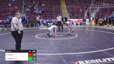 145 lbs Round Of 16 - Max Stein, Faith Christian Acad vs Santino Gentile, Reynolds