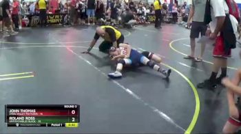 82 lbs Round 3 (6 Team) - Roland Ross, Untouchables Black vs John Thomas, Steel Valley Pscychos