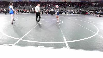 132-138.2 lbs Round Of 16 - Sydney Turner, Southern Door High School vs Lauren Phillips, MoWest 1