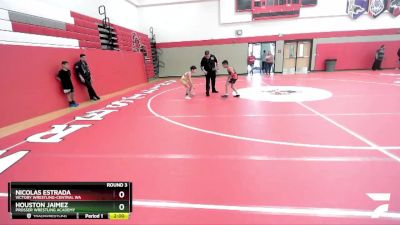 69 lbs Round 3 - Nicolas Estrada, Victory Wrestling-Central WA vs Houston Jaimez, Prosser Wrestling Academy