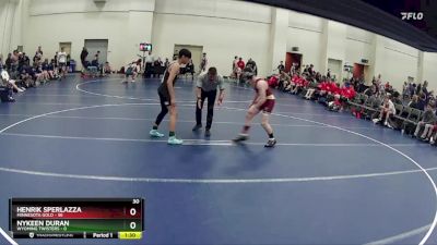 150 lbs Round 2 (6 Team) - Henrik Sperlazza, Minnesota Gold vs Nykeen Duran, Wyoming Twisters