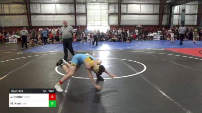 85 lbs Consi Of 8 #2 - Jack Reitter, CRWA vs Michael Knoll, Unattached