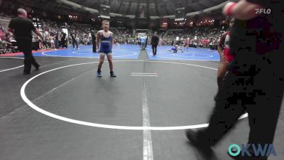 110 lbs Quarterfinal - KiMorah Cathey, Team Tulsa Wrestling Club vs Ayden Snyder, Hennessey Takedown Club