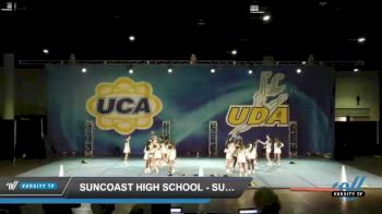 Suncoast High School - Suncoast Chargers [2021 Medium Varsity - Non Tumble Day 1] 2021 UCA Central Florida Regional